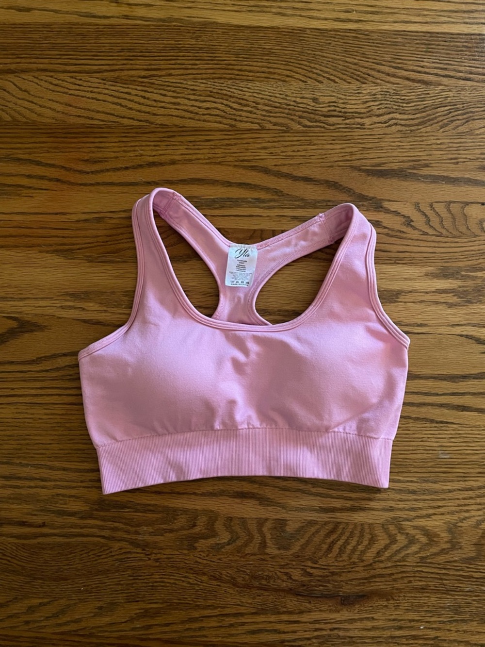 YoungLA Pink Racerback Sports Bra